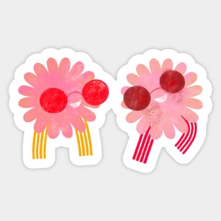 Flower Girls Sticker